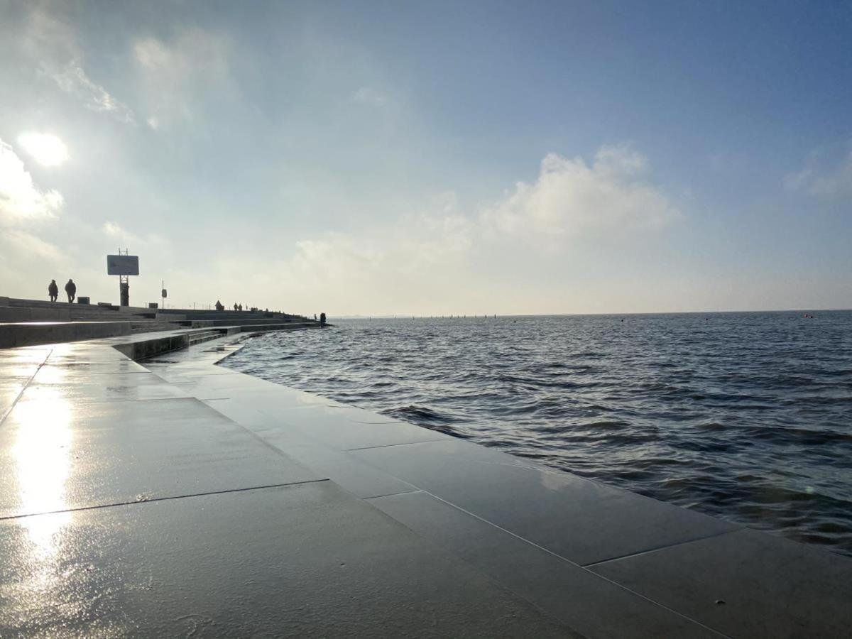 Wind und Meer - traumhaft an der Nordsee Norddeich  Exterior foto